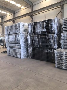 批发定制钢支撑后岸脚手架支撑Acrow脚手架粉末涂层可调钢脚手架 - Product Image 6