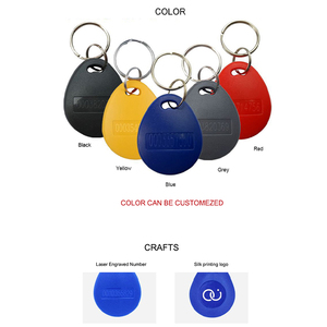 โรงงาน125กิโลเฮิร์ตซ์ RFID Proximity Key Fob/rfid F08ที่กำหนดเองโปรแกรม Keyfob สำหรับ Acces ควบคุม - Product Image 4
