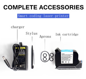 Drucken Handheld Chargen nummer Logo Drucker für Flasche Großhandel Tragbare Handheld Ablaufdatum Codierung Tinten strahl drucker Maschine
