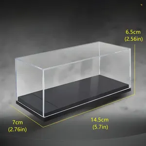 Kích Thước Tùy Chỉnh Chất Lượng Cao <span class=keywords><strong>Acrylic</strong></span> 99% UV Bảo Vệ Cao Minh Bạch Mini Đồ Chơi Xe Hơi Hộp Hiển Thị - Product Image 2