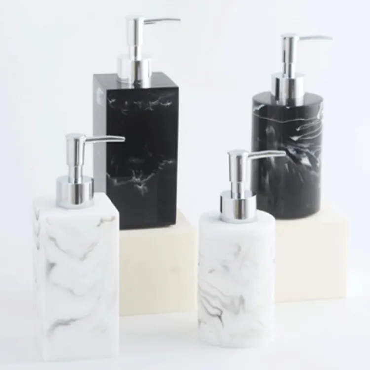 Neuheit Design Handl otion Flasche Lotion Behälter Harz Dusch spender Badezimmer zubehör Seifensp ender