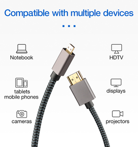 Cable hdmi micro a hdmi 1,2 metros 4K60HZ para pc - Product Image 6