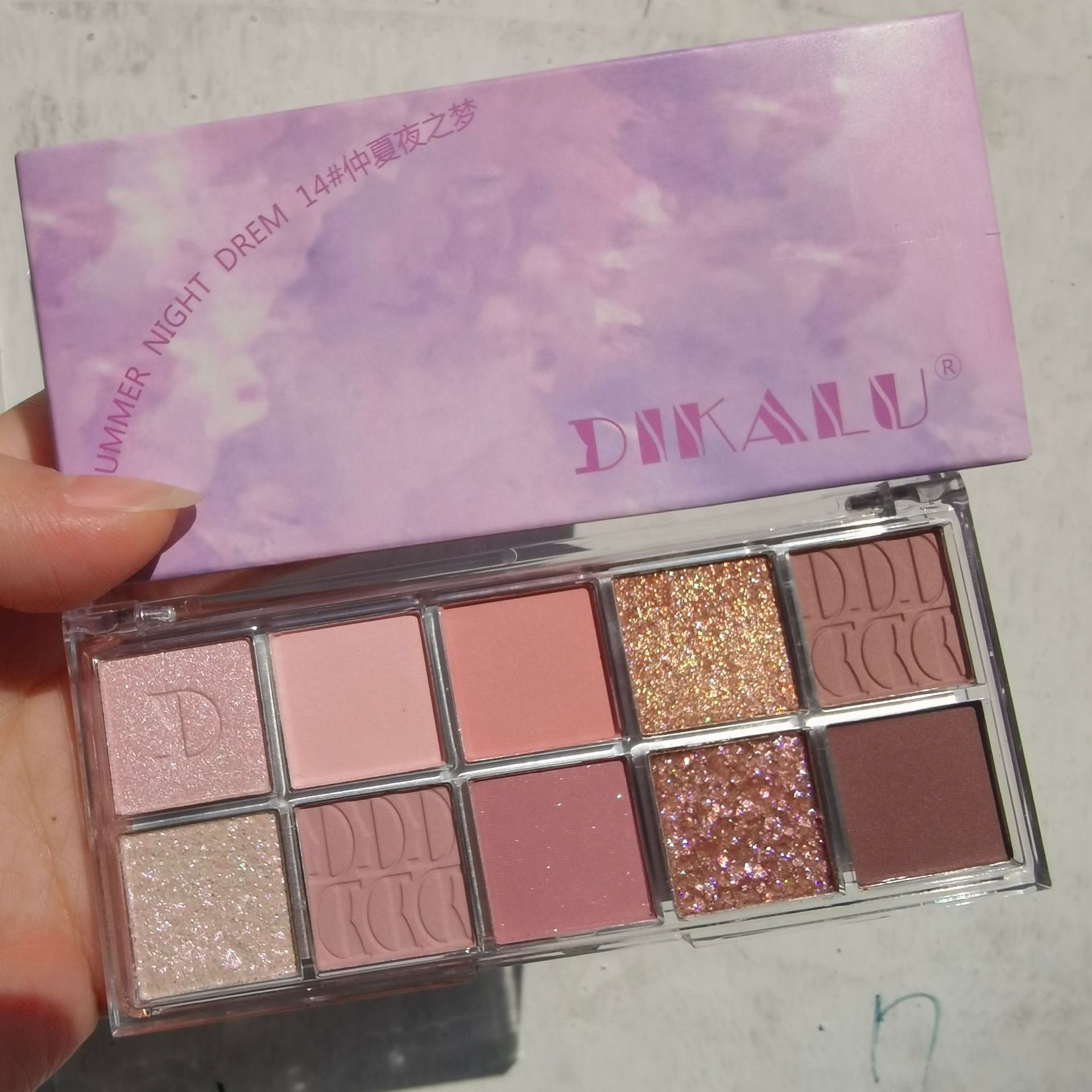 10 couleur fard à paupières 14 # midsummer dream