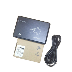 125kHz/13,56 MHz Desktop-Smartcard-Lesegerät RFID-Kartenleser Plug-and-Play-USB-Schnitts telle