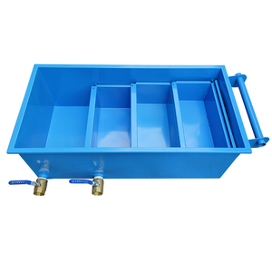 Su devridaim sistemi ile kapalı döngü ıslak kumlama makinesi - Product Image 5