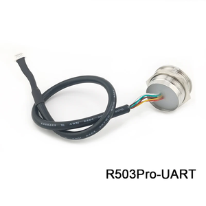 R503Pro capacità 1500 UART/USB RGB LED di controllo rotondo modulo di impronte digitali sensore per il controllo di accesso Arduino Android Free SDK