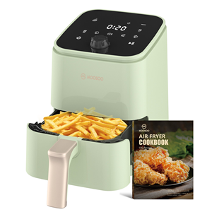 MOOSOO MA29 1200W 2QT 1.9L Air Fryer Digital LED <strong>Display</strong> Touch Screen Home <strong>Without</strong> Oil <strong>Control</strong> Smart Air Fryer - Product Image 1