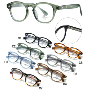 กรอบแว่นสี่เหลี่ยมสำหรับผู้ชายกรอบแว่นใสแบบฉีด CP - Product Image 1