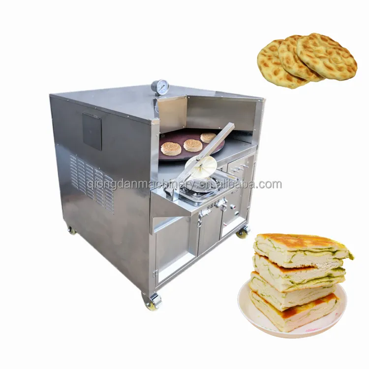 Pão árabe forno-padaria roti maker que faz a máquina automática com forno rotativo roti forno