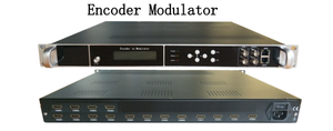 Multiplexor óptico CATV de alto rendimiento, modulador RF multicanal, codificadores DVBT HD, modulador para televisión Digital