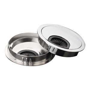 厂家直销铝表电线管理器矩形刷电线电缆台孔盖管理 - Product Image 5