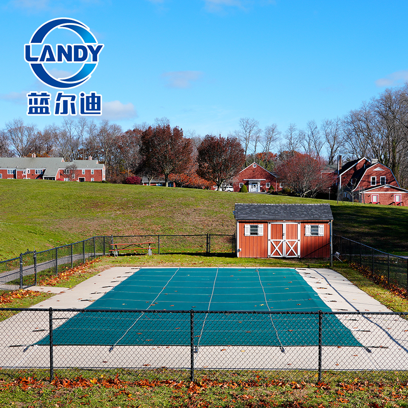 green Safety Pool Cover