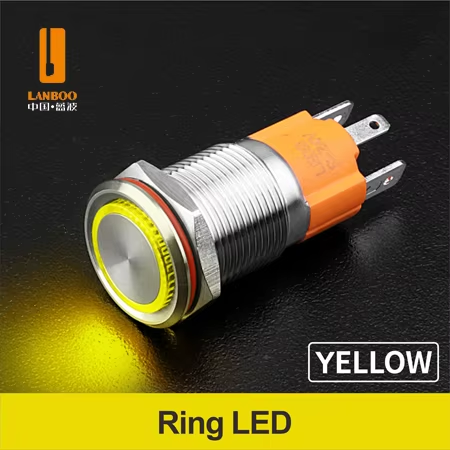 Yellow LED Ring