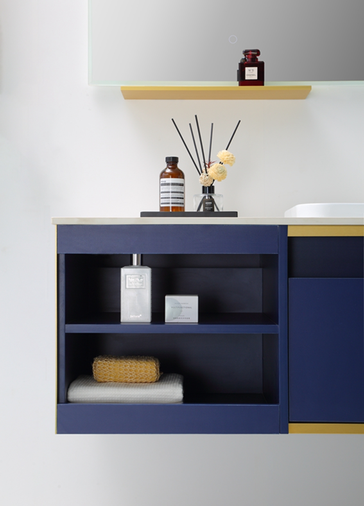 2021wall mounted mirror hotel bathroom vanity cabinet