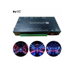 Светодиодный контроллер K8-ARTNET AC110V-220V адресуемый 8192 пикселей SD-карта полноцветный светодиодный контроллер