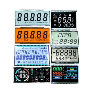 Prezzo di fabbrica Timer metro 7 segmento Display sfondo grigio monocromatico personalizzato LCD TN all'ingrosso OEM LCD Pantalla schermo - Product Image 5