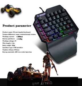 <strong>Portable</strong> Mini Gaming Keypad with Backlit One-Handed <strong>Control</strong> Compatible with PC PS4 for Xbox for Gamers and Mice Users - Product Image 6