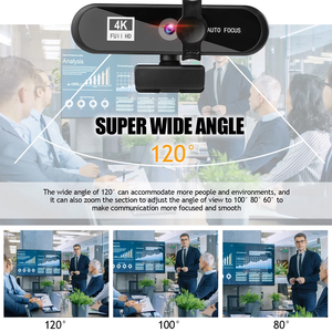 Full HD 2K USB Webcam mit Mikrofons tativ für PC Live Video Web kamera Autofokus Kamera auf Computer USB Full HD Web kamera - Product Image 5