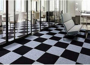 Gạch Thảm Tự Dính Hình Vuông 12 Inch Dễ Bóc Thảm Thương Mại Gạch Lát Sàn Chống Trượt Cho Phòng Khách Văn Phòng - Product Image 6