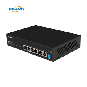 Ewind Hot Sell 12v <strong>Input</strong> 24v <strong>Output</strong> Module Long Range Network 4 Port Outdoor Poe <strong>Switch</strong> for IP Camera - Product Image 4