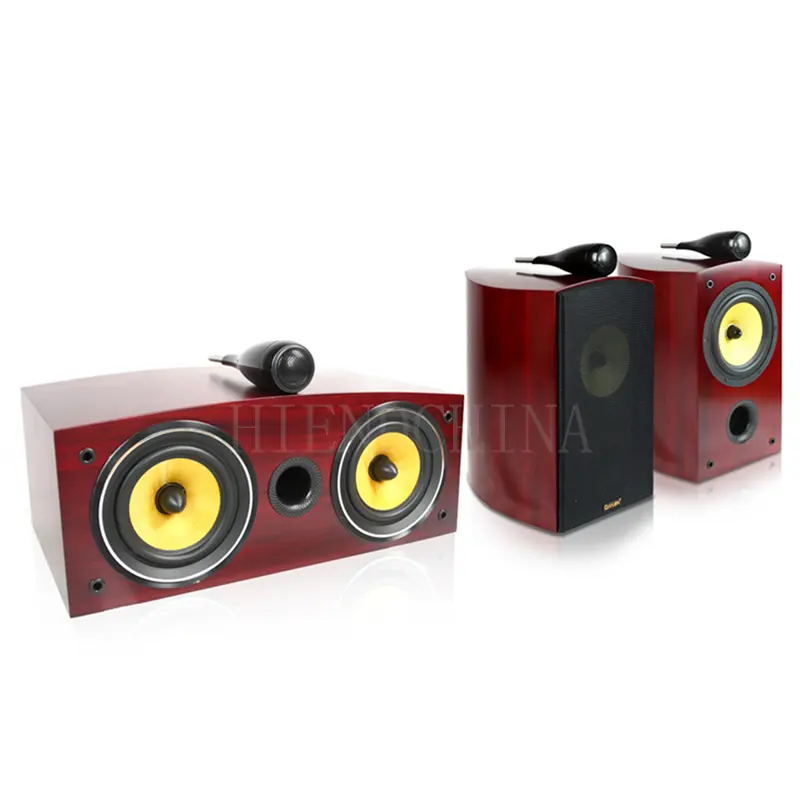 ONL-004 WZ-501S/WZ-501C HiFi Center Surround Speaker Home Theater Flowport sistema di ventilazione VIFA unità di fascia media da 5.5 pollici