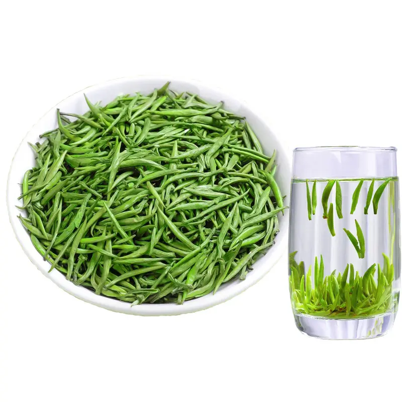緑茶葉天然有機スリム緑茶バッグ儀式中国緑茶