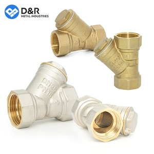 D & R วาล์วกรอง DN20ทองเหลือง Y 3/4 "G ตัวเมียตาข่ายทองเหลืองฝาเกลียววาล์วกรอง PN16สำหรับป้องกันการอุดตัน - Product Image 6