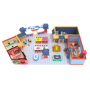 Trong nhà trẻ em Thiên Đường gà đội theo dõi bảng khối xây dựng khối lắp ráp đá cẩm thạch bảng trò chơi thông minh - Product Image 3