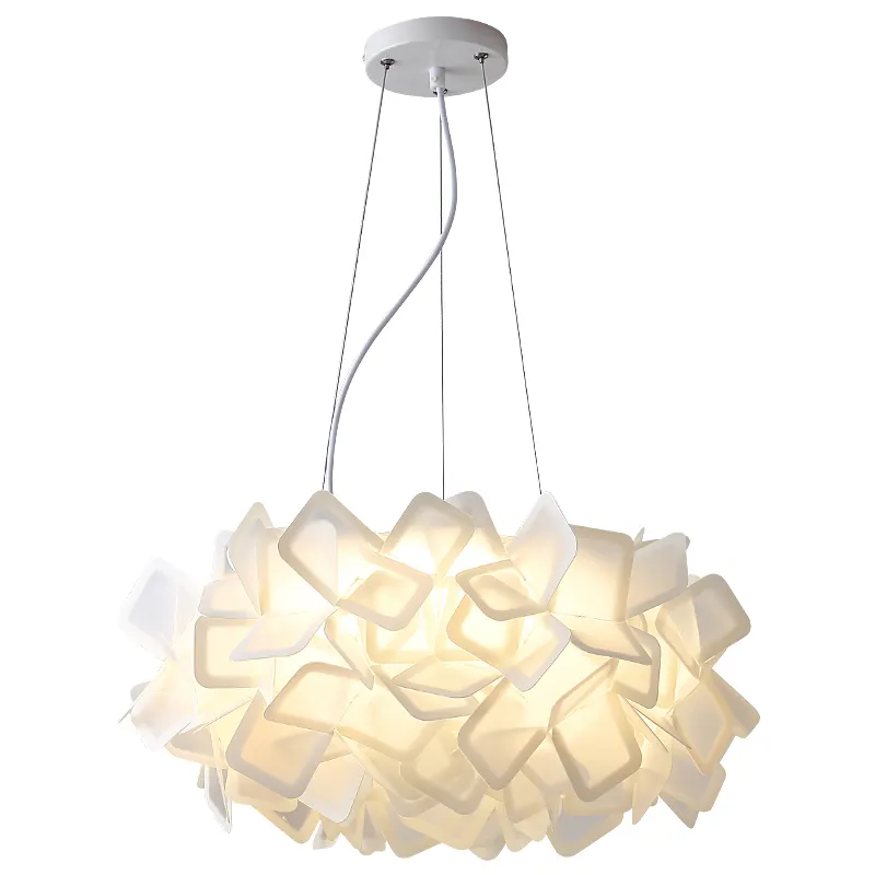 Nordic Camera da Letto Lampadario Semplice E Moderno Creativo Nuvola di Fiori Appeso Caldo Romantico Soggiorno Studio Lampade a Sospensione Illuminazione