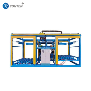 Línea de producción de paletización de ensacado de caja de control PLC apilador de estación dual de alta velocidad - Product Image 1