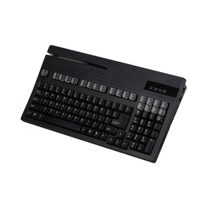 Built in Bar <strong>Code</strong> Slot Reader Wired Standard Pos Programmable <strong>Keyboard</strong> - Product Image 1