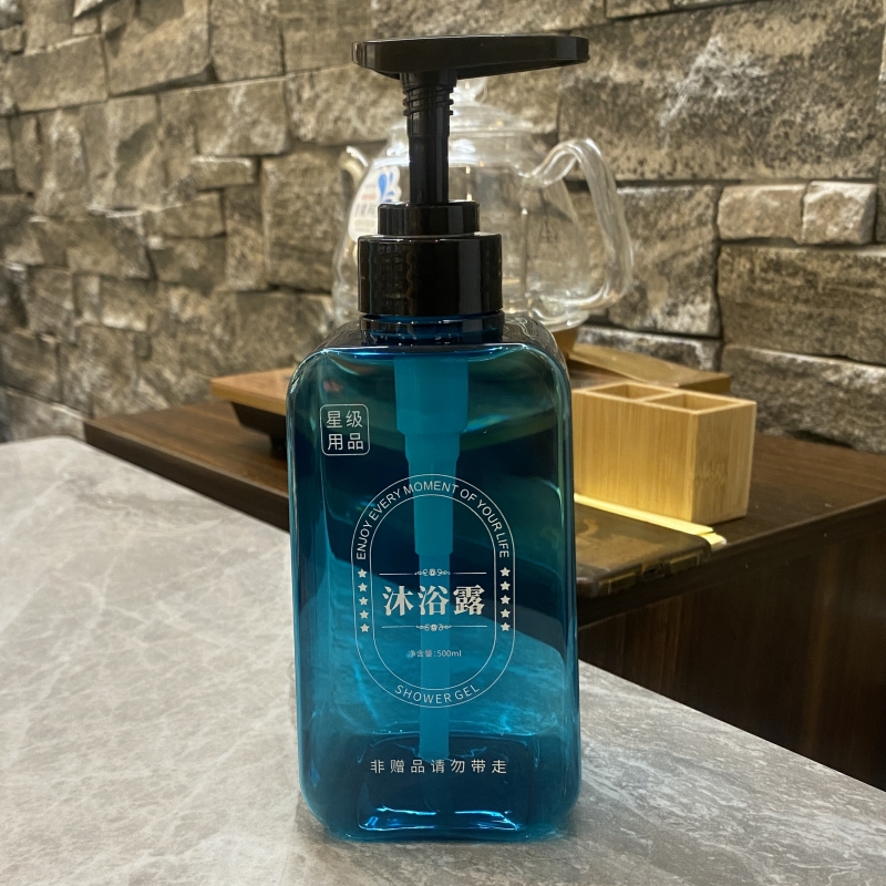 Estee 500ml gel douche imprimé bleu saphir