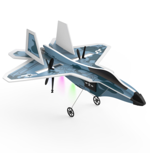 DWI Dowellinリモートコントロール飛行機玩具-2CH 2.4G RC飛行機ライト付きリモートコントロール飛行機フォームRC戦闘機 - Product Image 2