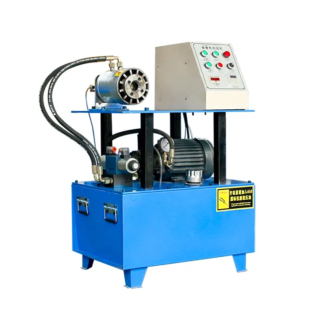 1 / 4 up to 4 Inch Hot Sale Hydraulic Hose Crimping Machine Rubber Pipe Crimp Machine Price Provided Service Machinery Overseas