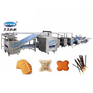 Tự động bánh quy máy làm dây chuyền sản xuất tự động ngón tay Cookie Biscuit Máy làm - Product Image 2