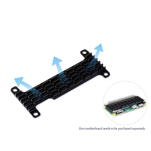 Roarkit Raspberry PI RPi Zero/Zero 2 w dedicato in lega di alluminio dissipatore di calore resistente alla corrosione/ossidazione - Product Image 4