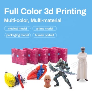 Pequeña producción por lotes Polyjet servicio de impresión 3D figura de anime a todo color animación de dibujos animados 3D - Product Image 5