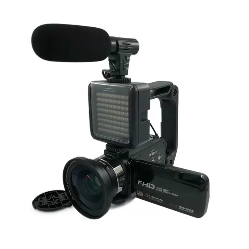 De moda caliente con la mejor calidad UHD videocámara Digital 48MP Vlogging Cámara WiFi visión nocturna 4K Video cámara cámaras grabadoras Handycam