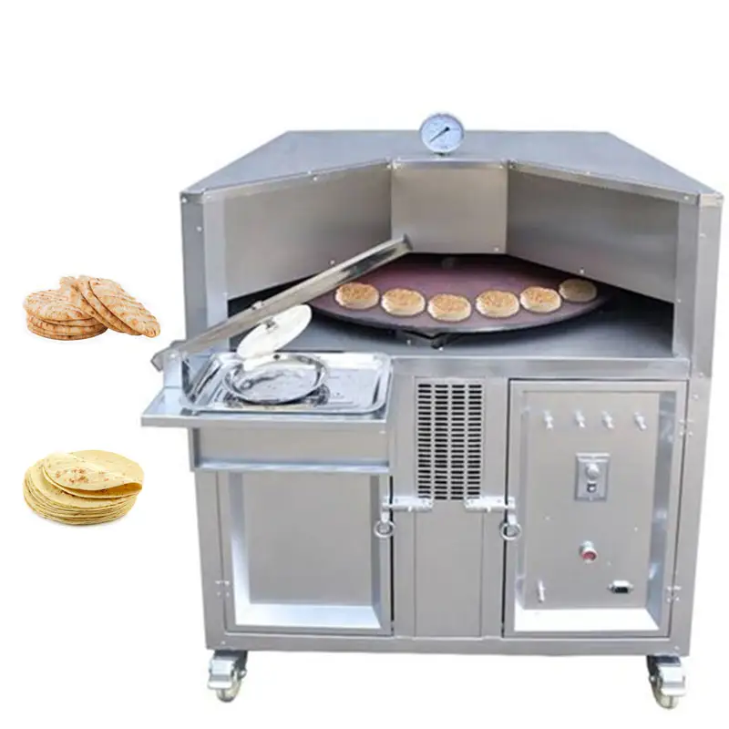 Ticari pide arapça ekmek makinesi Roti ekmek makinesi yapma makinesi fırın