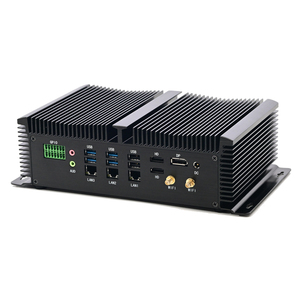 Caja de PC industrial Computadora de borde integrado sin ventilador I5 1335U I7 1355U para sistema de control de automatización disponible AU EE. UU. Tipos de enchufe de la UE - Product Image 1