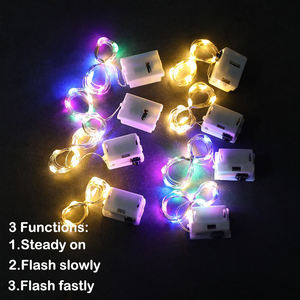 <span class=keywords><strong>LED</strong></span>銅線ストリングライト3機能点滅モードボタンバッテリーボックス<span class=keywords><strong>Led</strong></span>装飾クリスマス屋内ライトストリング - Product Image 4