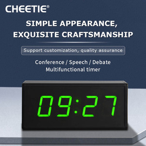 CP01B ของ cheetie นาฬิกาจับเวลาโรงเรียนสีเขียวสีขาวราคาถูกนับถอยหลังนับถอยหลังเพื่อการศึกษาที่สนุก - Product Image 6