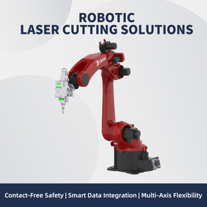 6-Achsen-Gelenkoboterarm Hochpräzise 3D-automat isierte industrielle Roboter-Faserlaser schneide maschine zum Schneiden von Metall - Product Image 2