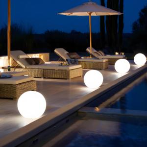 Açık PE plastik LED küreler için akıllı LED topları, LED top ışık