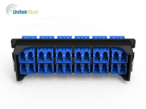 High density rack mount <strong>patch</strong> <strong>panel</strong> 288 384 core dual slide ODF 4U 19 inch pre-terminated MPO MTP module box - Product Image 3