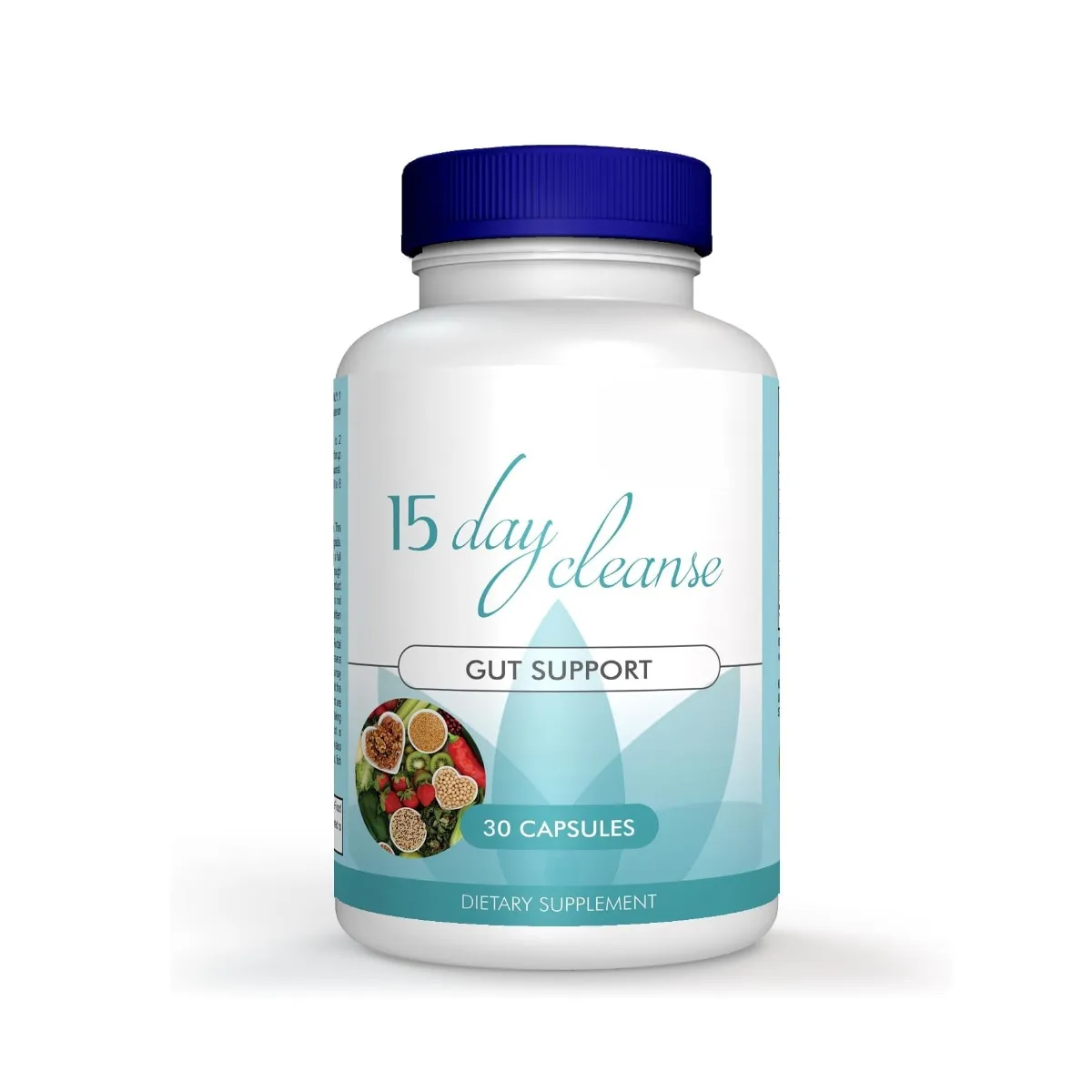 Supplément pour la santé intestinale et la doublure intestinale Confort digestif amélioré Nettoyage en 15 jours Détoxification Soutien de l'intestin et du côlon Capsules avancées