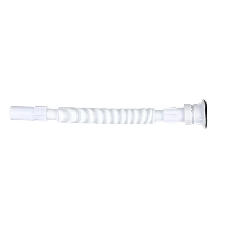 Desodorante de plástico para fregadero de cocina, tubería de drenaje Flexible para fregadero, 1-1/2 pulgadas, 80 Cm