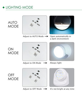 Hot Sale Adjustable Angle Battery Powered <strong>Motion</strong> <strong>Sensor</strong> <strong>Light</strong> 9 LED <strong>Motion</strong> <strong>Detecting</strong> <strong>Light</strong> for House Walls Garage Yard Porch - Product Image 2