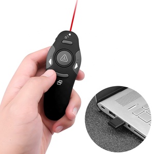 Powerpoint Remote Control Computer Clicker 2.4g telecomando Pointeur Laser Powerpoint Presenter Wireless - Product Image 1