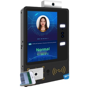 Android NFC распознавание лица 4G сенсорный экран контроль доступа в автобусе кардридер сканер QR-кода